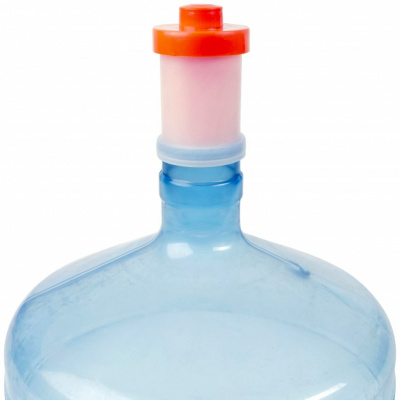 Гидрозатвор на бутыль 19л (от кулера) фото